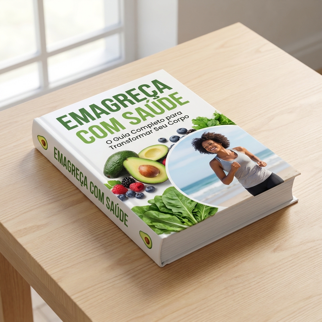 Capa do Ebook Emagreça com Saúde